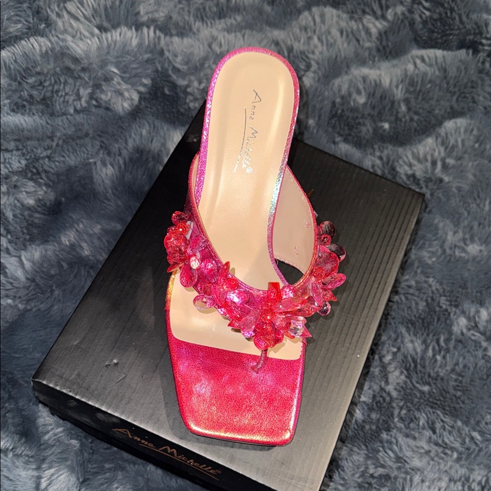 NIB Anne Michelle Embellished Sandals/Heels Various Sizes